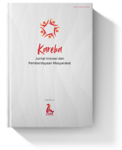 					View Vol. 2 No. 1 (2026): Kareba: Jurnal Inovasi dan Pemberdayaan Masyarakat	
				
